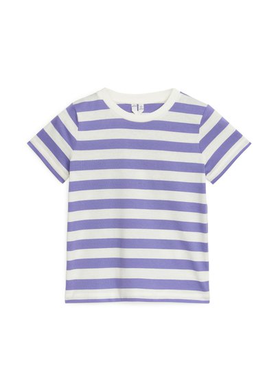 Striped T-Shirt - Purple
