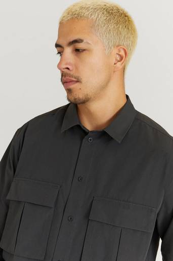 Dr.Denim Skjorta Freddy Shirt Grå