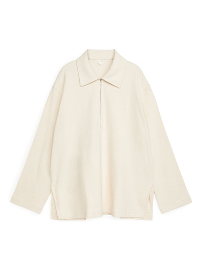 Jersey Polo Shirt - White