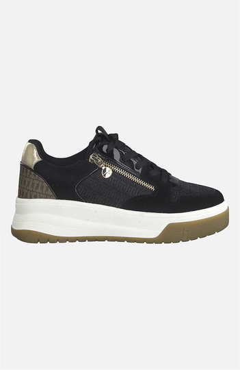Sneaker med detaljer