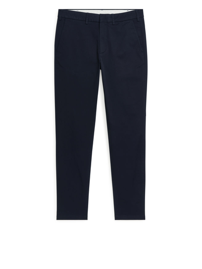 Slim Stretch Chinos - Blue