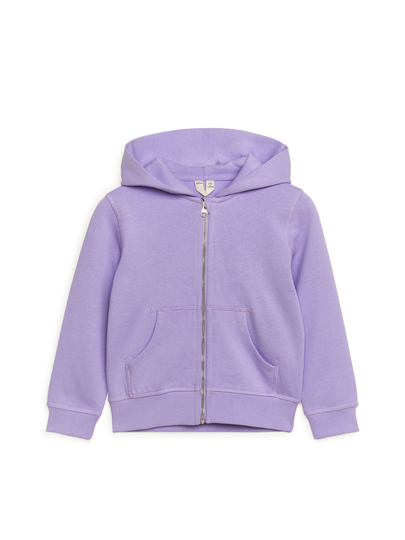 Zip Hoodie - Purple