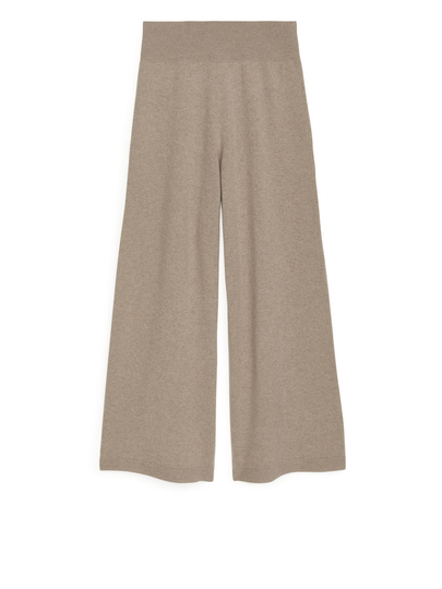 Cashmere Trousers - Beige