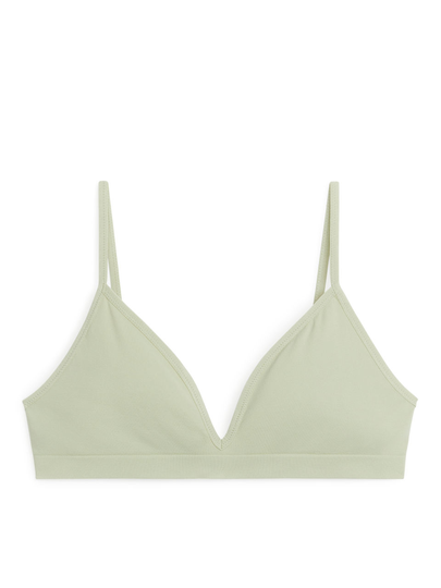 Seamless Soft Bra - Green