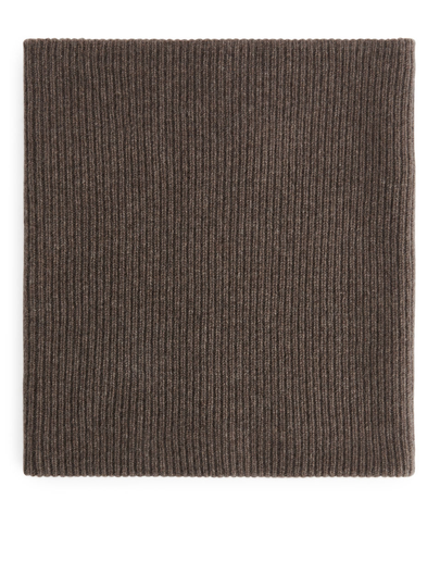 Cashmere Blend Snood - Beige