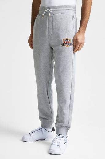 Gant Mjukisbyxor D1. Gant Banner Shield Pants Grå