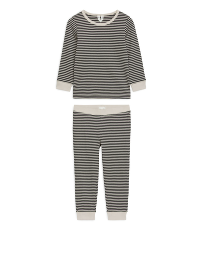 Jersey Pyjama Set - Black