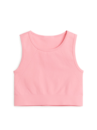 Seamless Sports Top - Pink