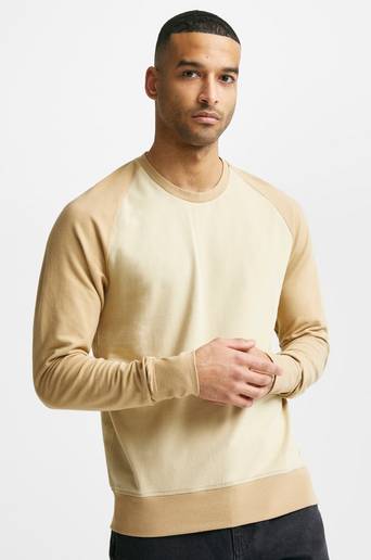 Polo Ralph Lauren Långärmad t-shirt L/S Crew Lounge Top Brun