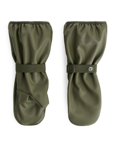 ARKET and TRETORN Kids' Rain Mittens - Green