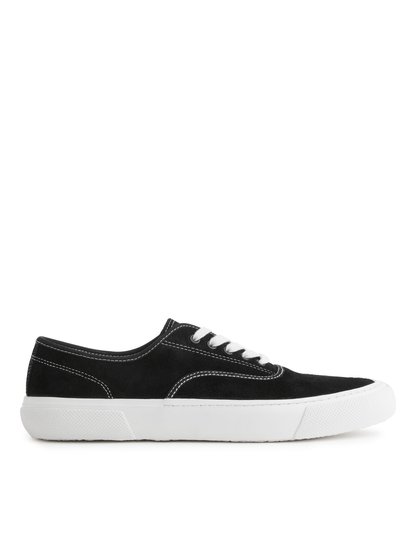 Suede Trainers - Black