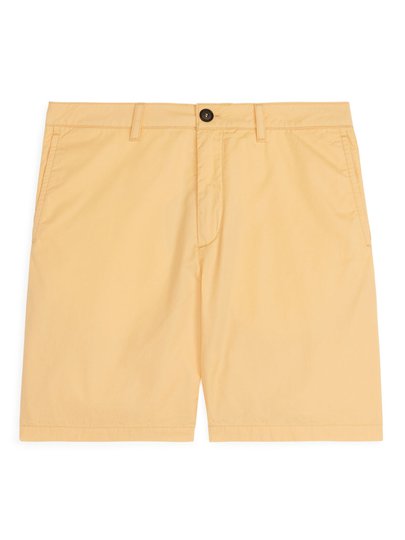 Cotton Shorts - Yellow