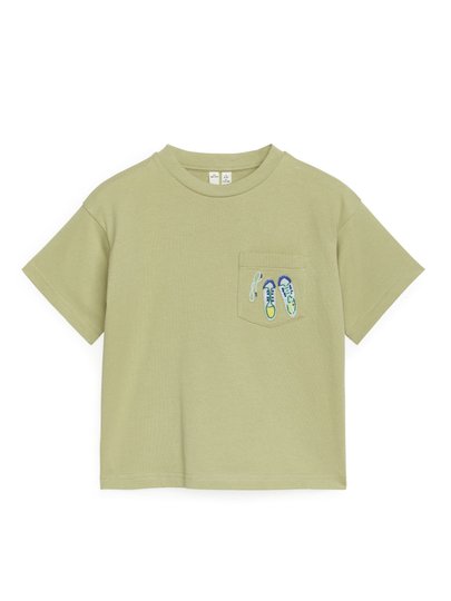 Artist Edition Chest-Pocket T-Shirt - Yellow
