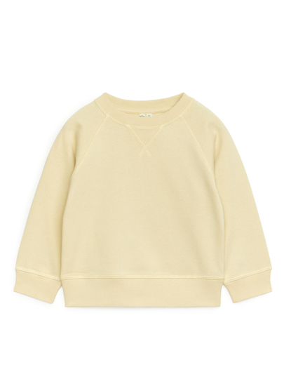 Crew-Neck Sweatshirt - Yellow