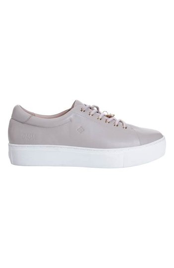 Dasia Sneakers i skinn Starlily Lace Up Beige