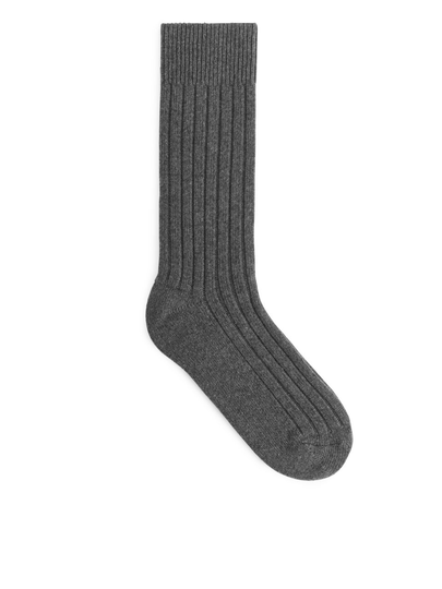 Cashmere Socks - Grey