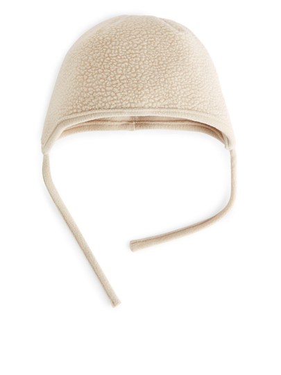 Pile Beanie - Beige