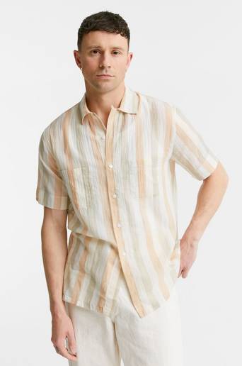 Levi's Kortärmad Skjorta LMC Camp Shirt LMC Summer Ceda Multi