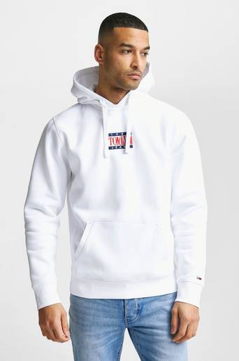 Tommy Hilfiger Hoodie TJM Timeless Tommy 1 Hoodie Vit