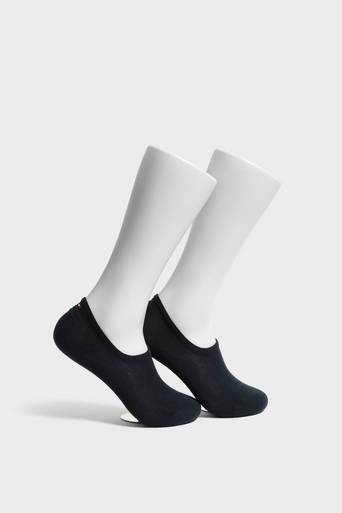 Tommy Hilfiger 2-Pack Strumpor TH Men Footie 2P Blå