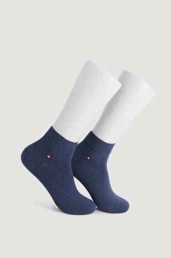 Tommy Hilfiger 2-Pack Strumpor TH men Quarter 2P Blå