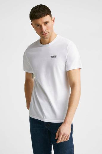 Barbour T-Shirt B.Intl Essential Small Logo Tee Vit