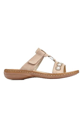 Rieker Slip in-sandal Dimrosa