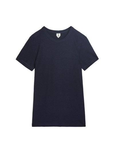 Ice Crepe T-Shirt - Blue