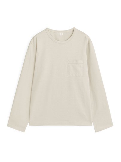 Heavyweight Long Sleeve - Beige