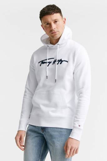 Tommy Hilfiger Hoodie Signature Graphic Hoody Vit