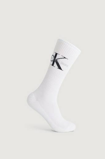 Calvin Klein Strumpor CKJ Men Sock 1P Rib Vit