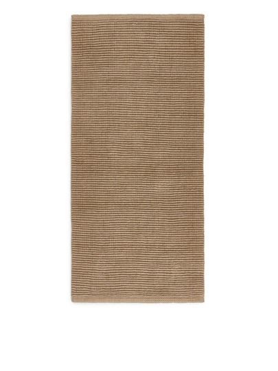 Jute Rug 70 x 150 cm - Beige
