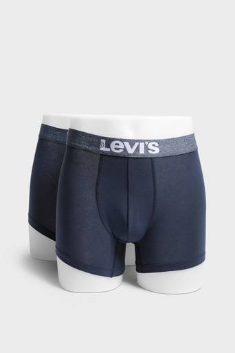 Levi's 2-Pack Boxerkalsonger Levi's Men Solid Basic Boxer 2P Blå