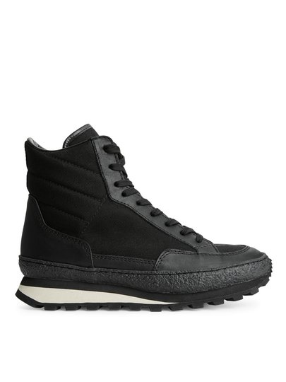 High Jogger Trainers - Black