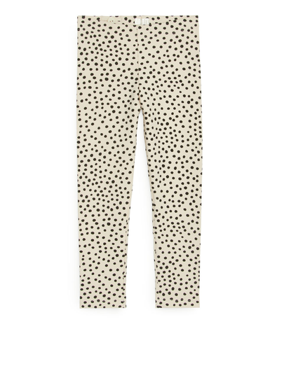 Jersey Leggings - Beige