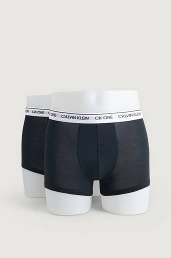 Calvin Klein Underwear 2-Pack Boxerkalsonger Trunk 2pk Svart