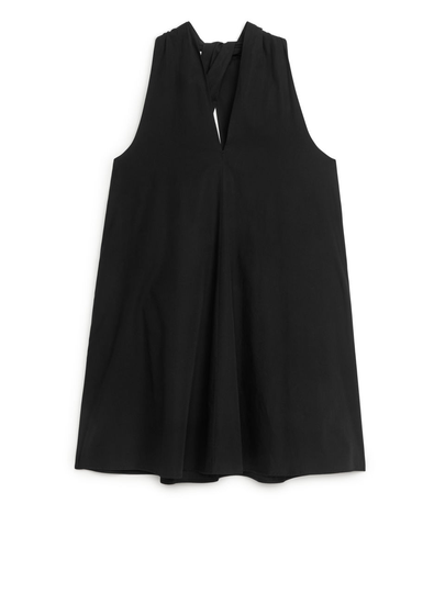 Halterneck Dress - Black