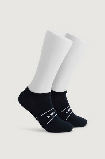 Levi's Ankelstrumpor Levi's Low Cut Sport 2-pack Svart