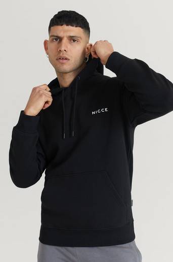 Nicce Hoodie Nicce Chest Logo Hood Svart