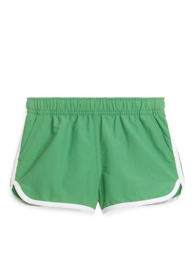 Sporty Swim Shorts - Green
