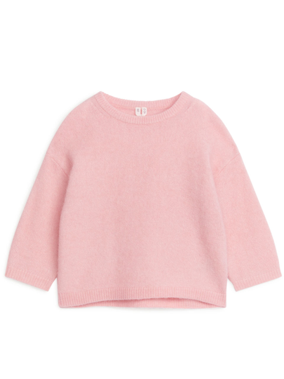 Alpaca Blend Jumper - Pink