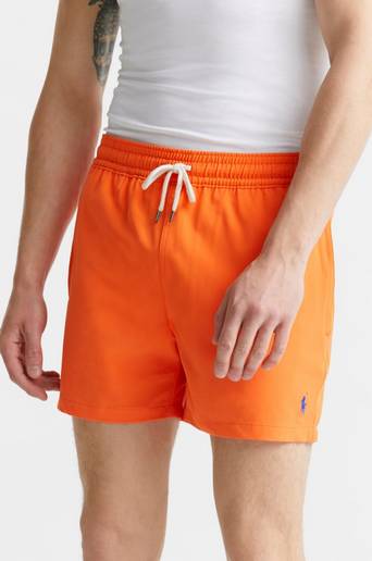 Polo Ralph Lauren Badshorts Mid Trunk Traveler Swim Short Orange