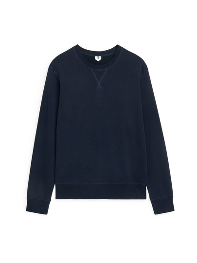French Terry Sweatshirt - Blue