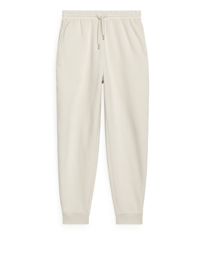 French Terry Sweatpants - Beige