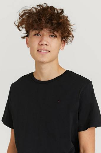 Tommy Hilfiger T-Shirt Boys Basic CN Knit S/S Svart