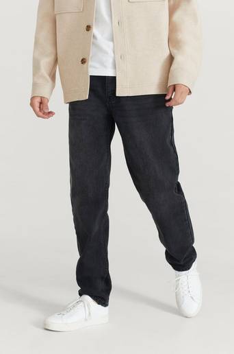 Studio Total Jeans Icon Regular Straight Jeans Svart