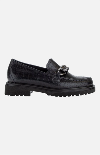 Skinnloafer med kedja