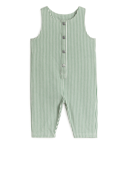 Cotton Jumpsuit - Green