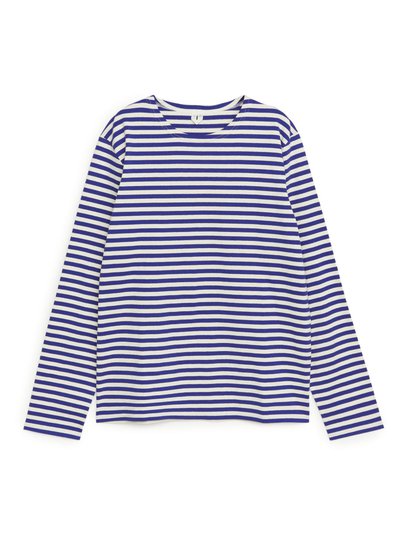 Long-Sleeved T-shirt - Blue