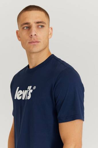 Levi's T-shirt SS Relaxed Fit Tee Blå